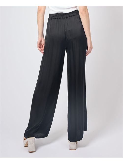 Pantalon en satin pour femme Manila Grace MANILA GRACE | P052VUMA001